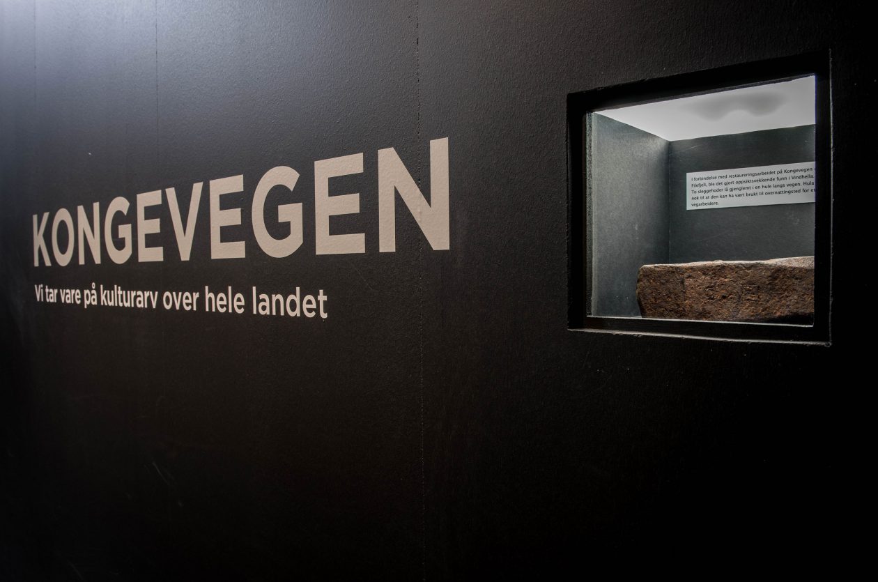 Affair har designet utstilling for Norsk Vegmuseum