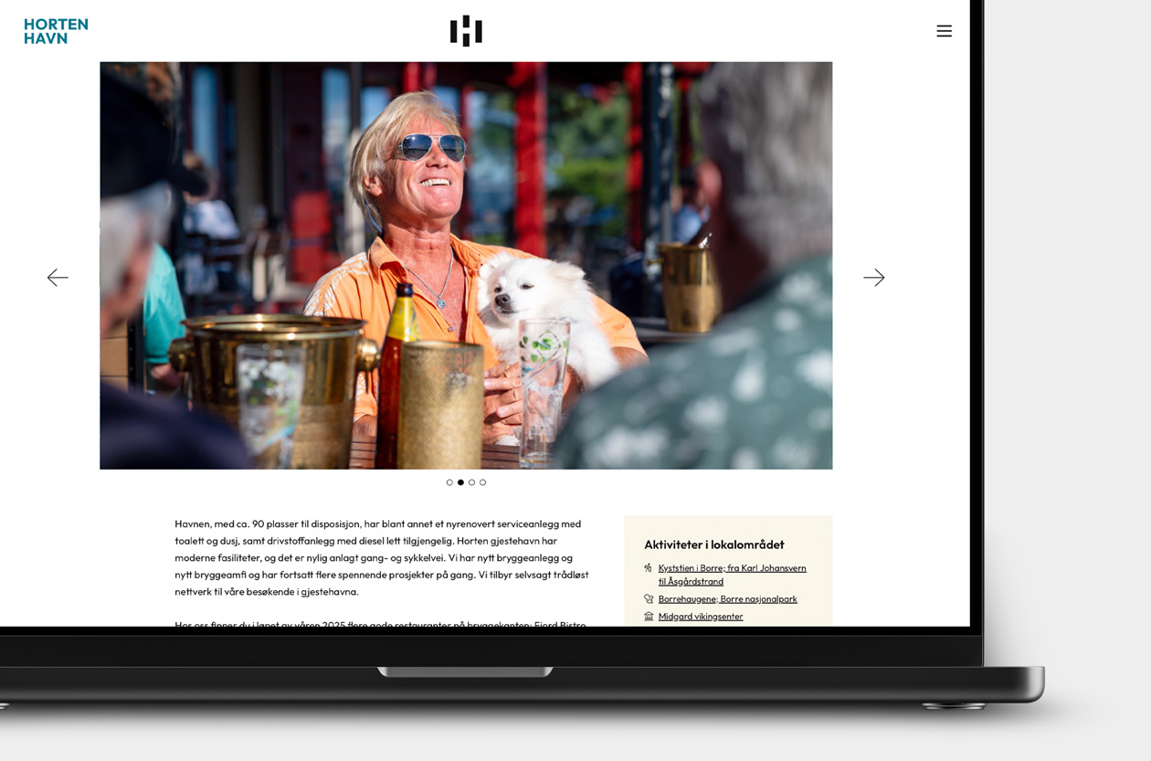 bryggestemning i horten havn